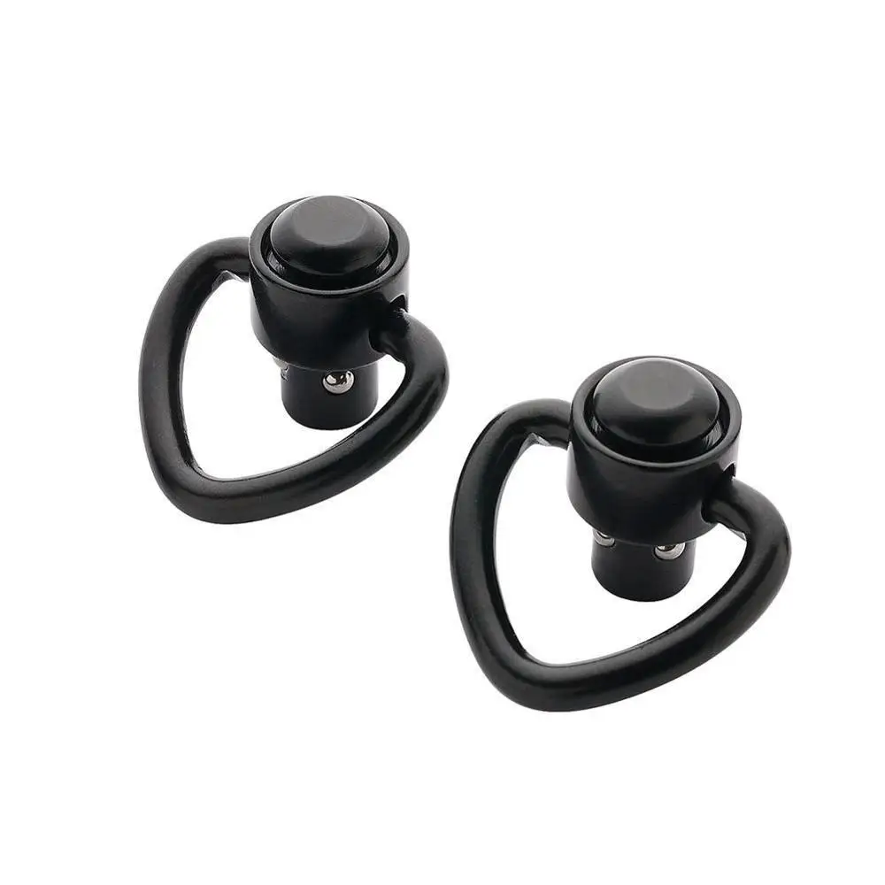 

3pc Rifle Push Button QD Release Sling Swivel Mount Ring for Most Weapon with a Sling Swivel Mount Rifle Hunting Gun Accessories