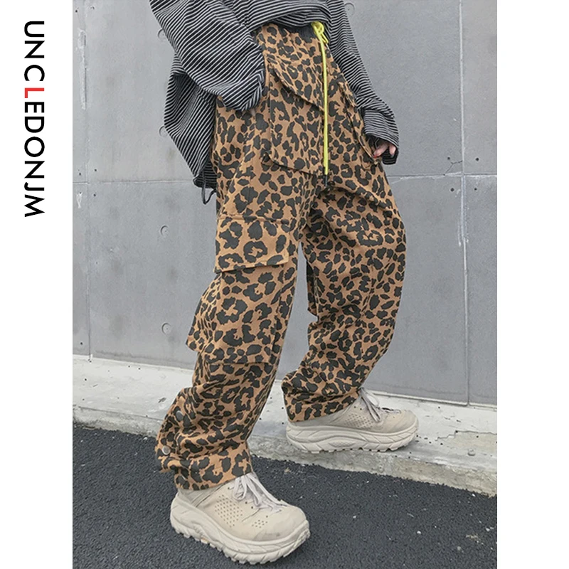 UNCLEDONJM модные брюки Карманные штаны для бега карго шаровары уличная 2019 мужские