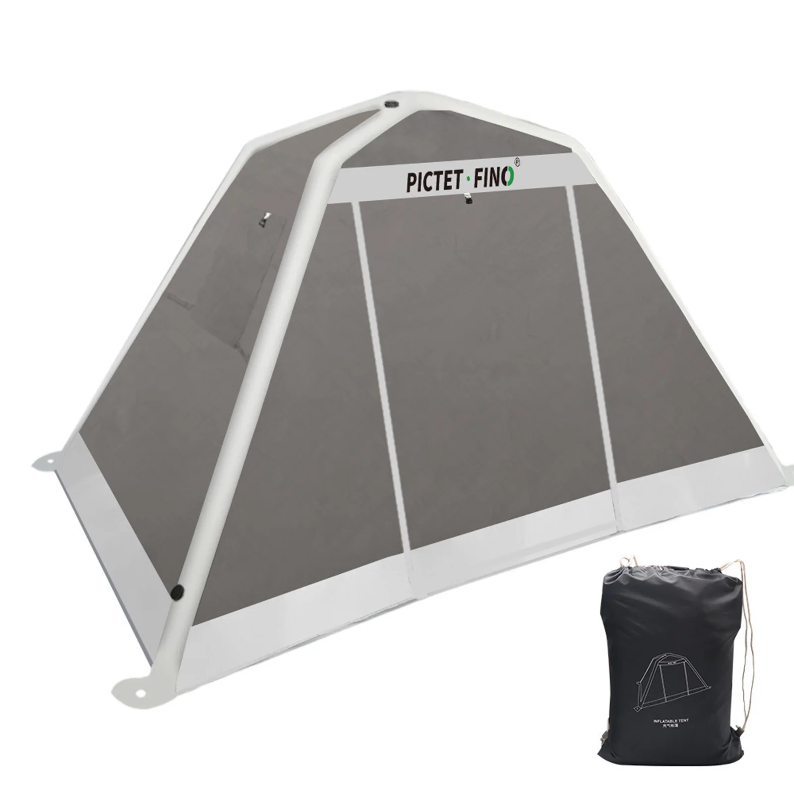 

Надувная туристическая палатка на 2-3 человек, всплывающая палатка для пешего туризма, с москитной сеткой, защита от УФ излучения, солнцезащи...