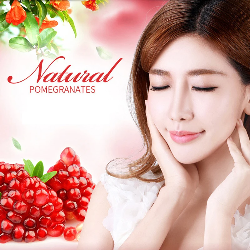 Свежая увлажняющая эссенция для лица с красным гранатом глубоко питает