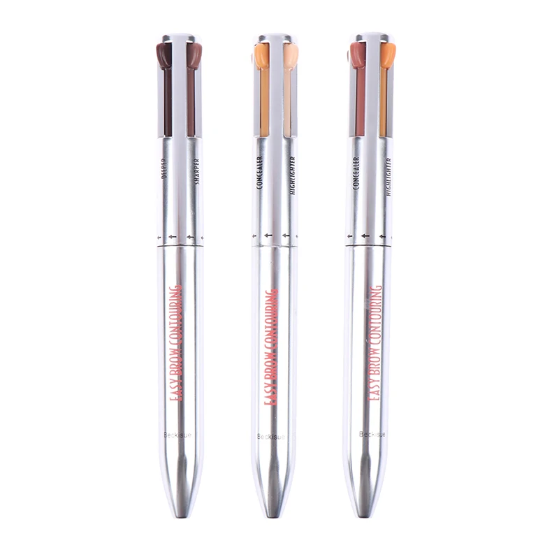 

Long Lasting Easy Color Eyebrow Pen 4 In 1 Eyebrow Pencil Waterproof Drawing Eye Brow Pencil Women Makeup Cosmetic Tool