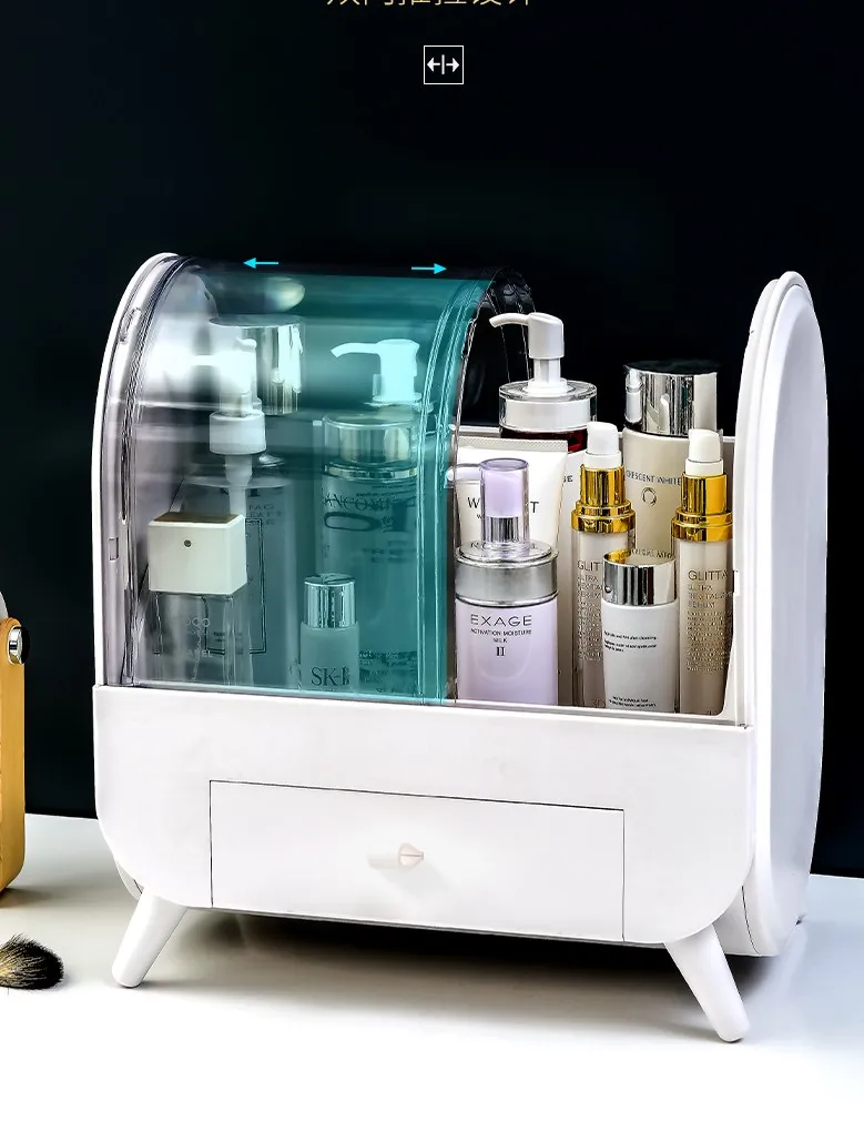 

Large-Capacity Makeup Organizer Box Pretty Girl Cosmetic Storage Box Skin Care Cosmetic Storage Box