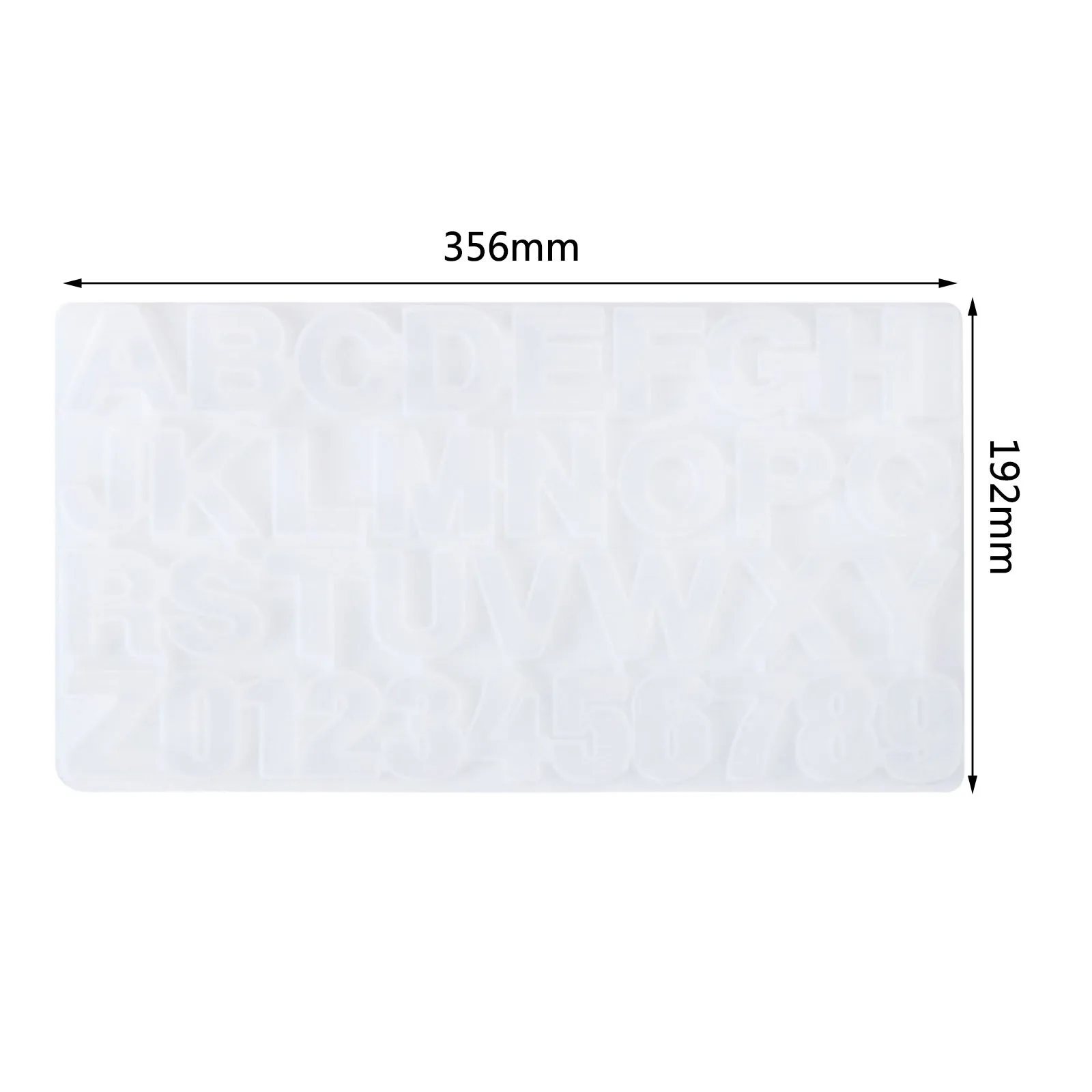 

DIY Crystal Alphanumeric Cake Mold 26 English Alphanumeric Cake Silicone Mold DIY Baking Kitchen Baking Cake Tool Decoration