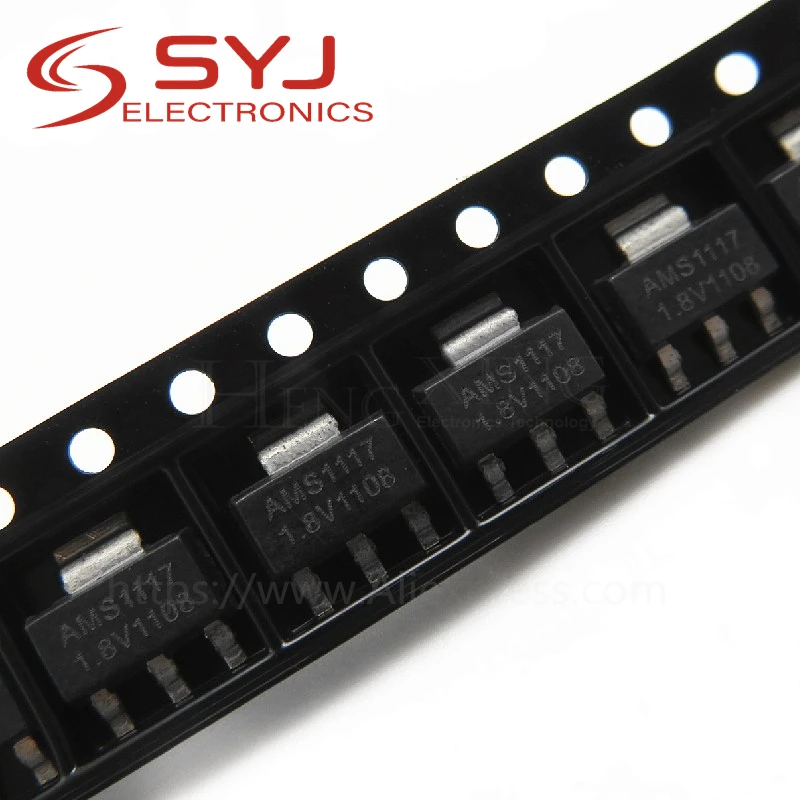 

50 шт./партия AMS1117-1.8 AMS1117 1,8 V 1A SOT-223 новая Оригинальная фотография