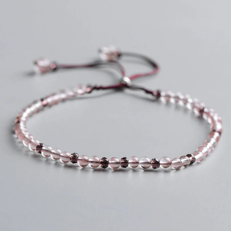 Классический Браслет из натурального камня для женщин сделай сам ювелирное