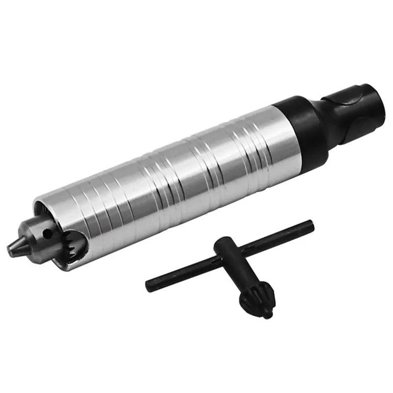 

Hot Handpiece Handle Key Drill Chuck For Flex 3 Jaws Fit Flexible Shaft For Foredom Grobet Motor Rotary Tool Accessory