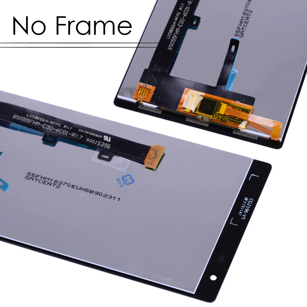 5.5&quot Original IPS For LENOVO Vibe X3 LCD Display Touch Screen with Frame Lenovo x3 Replacement X3C50 X3C70 X3A40 | Мобильные