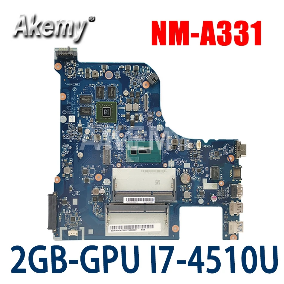 

NM-A331 Mainboard For Lenovo G70-70 G70-80 Z70-70 Z70-80 B70-70 B70-80 Laptop Motherboard 2GB-GPU I7-4510U