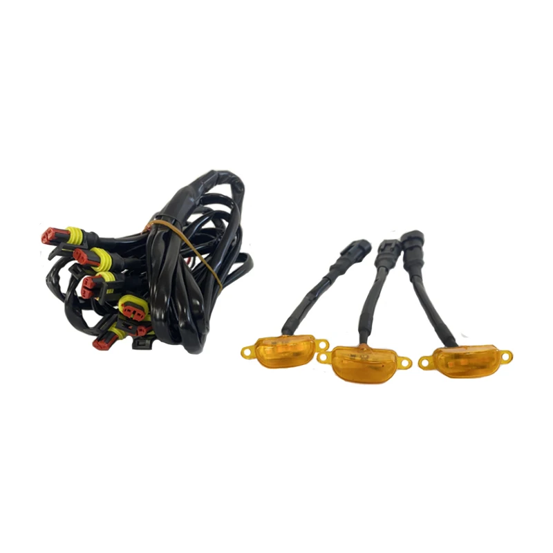 

Fit for Takumar Super Raptor off-road vehicle mid-grid LED light modification SUV Car mid-grid small yellow light