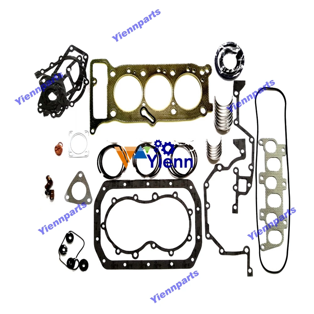 

3KR1 Engine Overhaul Re-ring Kit For Isuzu Diesel Engine Piston Ring Bearing Full Gasket Set Repair Parts