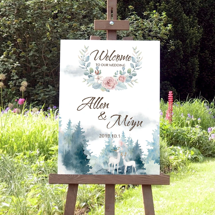 Персонализированная Именная Карта на заказ дата помолвка креативная настольная