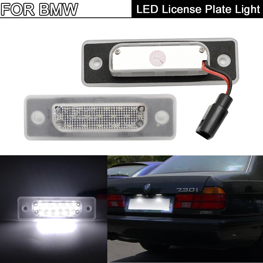 

Светодиодная лампа для номерного знака BMW 5-Series E34 M5 518i 520i 525i 7-Series E32 730i 735i 740i 750i 2 шт.