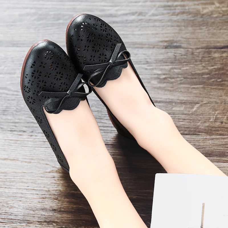 Fashion Women Sneakers Breathable Flat Moccasins Shoes Woman Slip on Ballet Walking Sports Female Summer Loafers Shoes