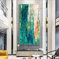 abstract painting decor wall painting for living room large vertical modern home decoration 100 handmade oil painting on canvas