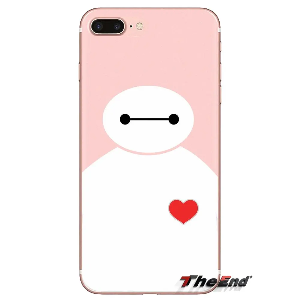 ТПУ чехлы накладки Японии с буквенным принтом Большой Герой 6 Летающий баймакс