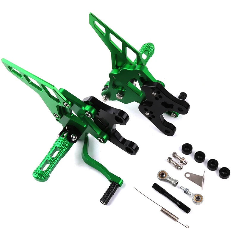 Мотоциклетные подножки из алюминиевого сплава с ЧПУ Регулируемые задние