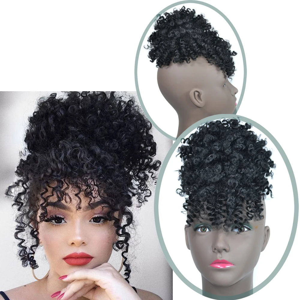 Химическое афро кудрявые вьющиеся высокое буфами на рукавах прическа &quotхвост&quot