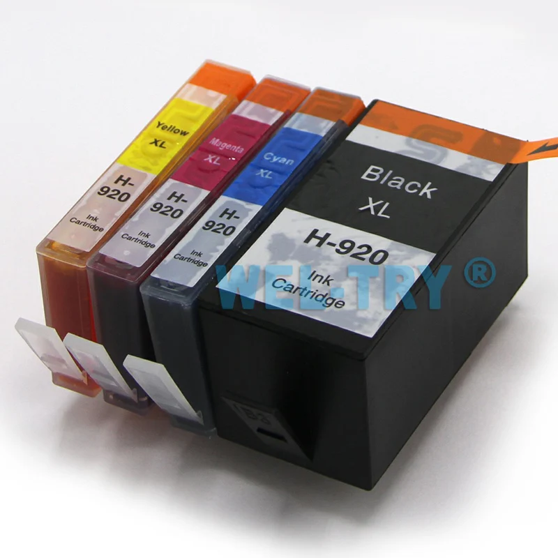 Совместимый чернильный картридж для принтера hp 920 XL Officejet 6000 6500 6500A 7000 7500 7500A полные
