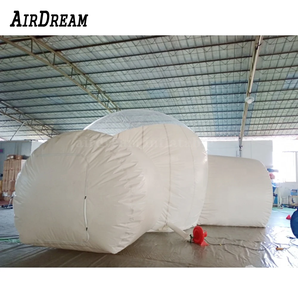 2021 new Design Inflatable Bubble Dome Tent Double Rooms Hotel Clear Igloo house For Outdoor Camping | Игрушки и хобби