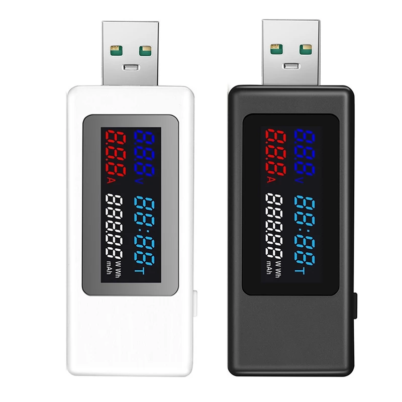 13 в 1 USB Тестер DC Цифровой вольтметр Амперметр детектор индикатор питания