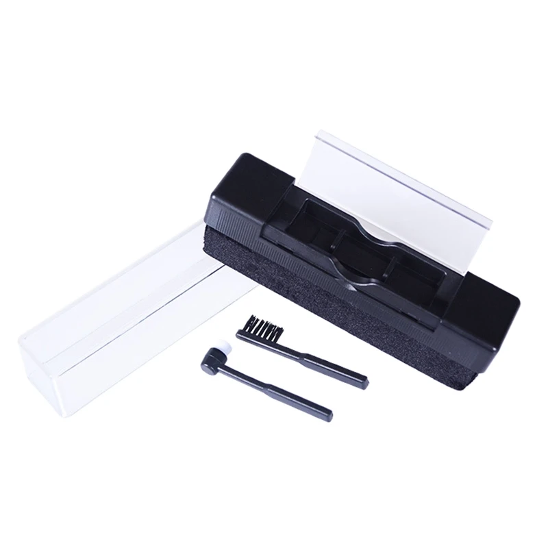 

Набор кистей для чистки виниловых пластинок 2 в 1, набор кистей для чистки виниловых пластин, комплект антистатического очистителя