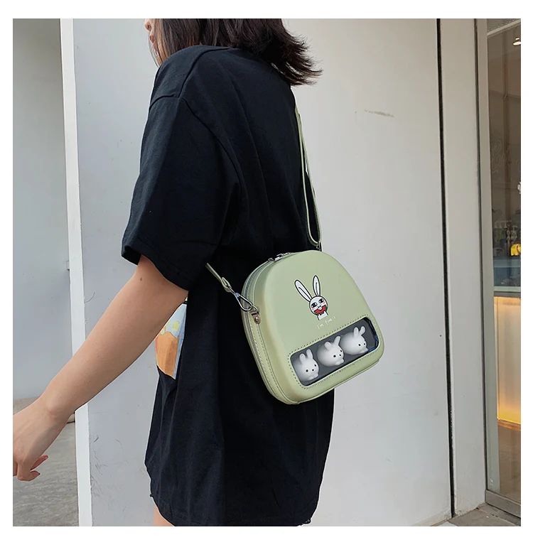 Милая желтая утка прозрачный Ita Bookbags женские рюкзаки с мультяшным принтом женские Мини кожаные школьные сумки для девочек Pu Back Packs горячая распродажа