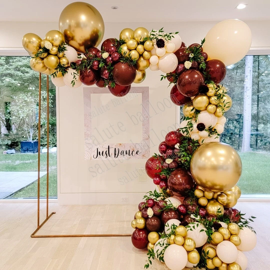

141Pcs Balloon Decoration Holiday Party Grand Event Latex Ballon Golden Party Decorations Event Decoration Birthday Decoration