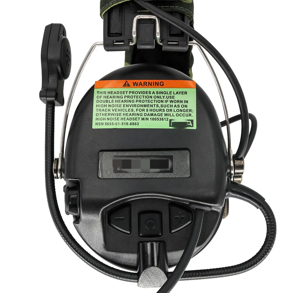 TCIHEADSET MSASORDIN Tactical Electronic Shooting Headset Airsoft Military Pickup Noise Reduction Sordn Hunting Tactical Earmuff