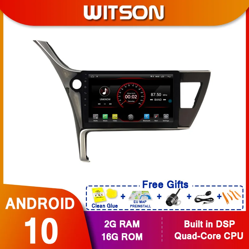 WITSON 10 2 &quotFULL HD сенсорный экран Android 0 Восьмиядерный Автомобильный GPS
