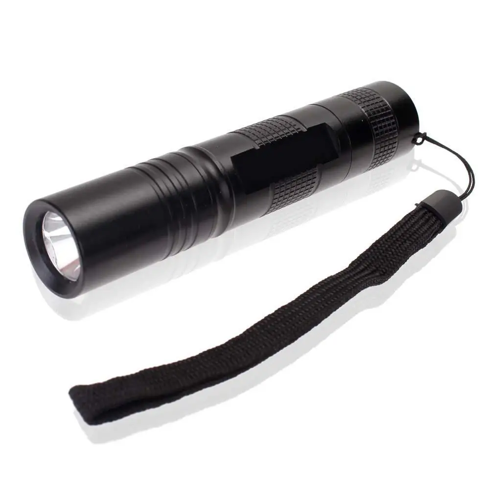 2000LM Q5 светодиодный светильник для вспышки с зажимом мини-фонарь ручки
