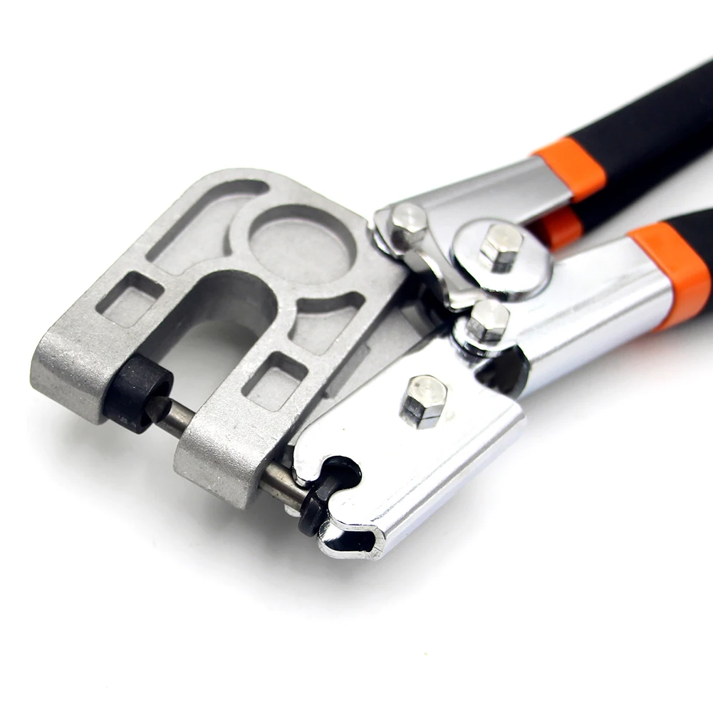 Sturdy Single-handed Keel Clip Non-Slip Ceiling Mounting Riveting Clamp Stud Crimper Punching Drilling Pliers for Wood Work | Инструменты