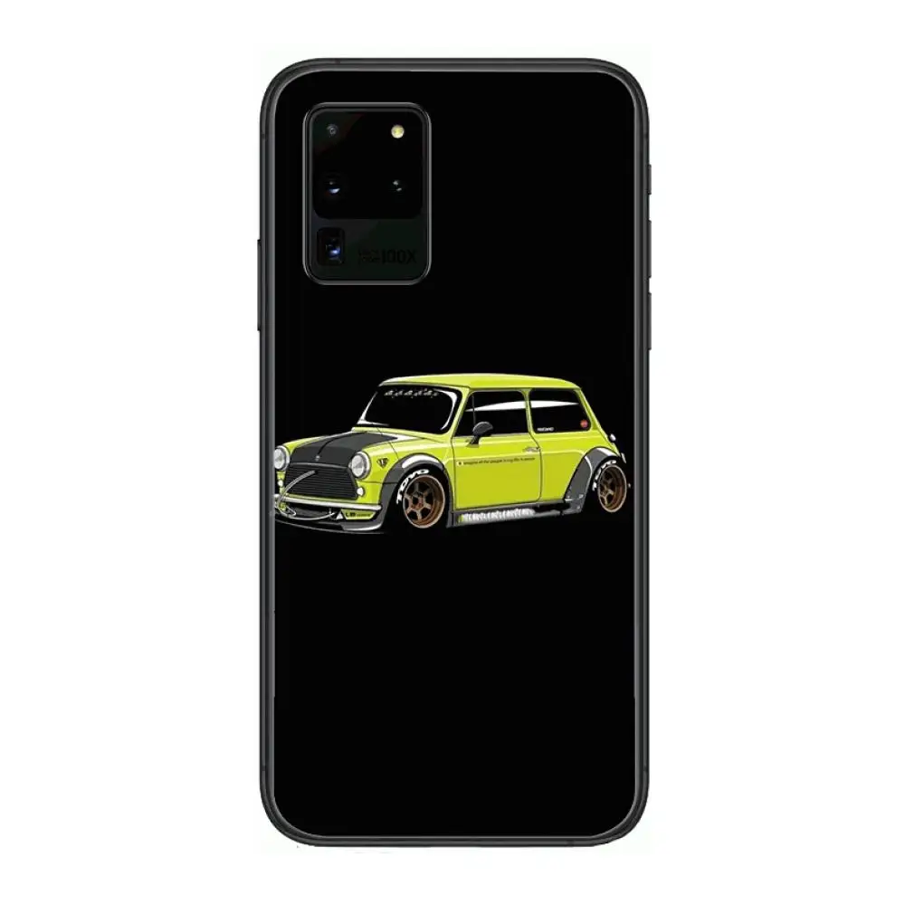 

Cool Car JDM cartoon car Phone cover hull For SamSung Galaxy S 6 7 8 9 10 20 21 Plus Edge E note 5G Lite Ultra black soft bump