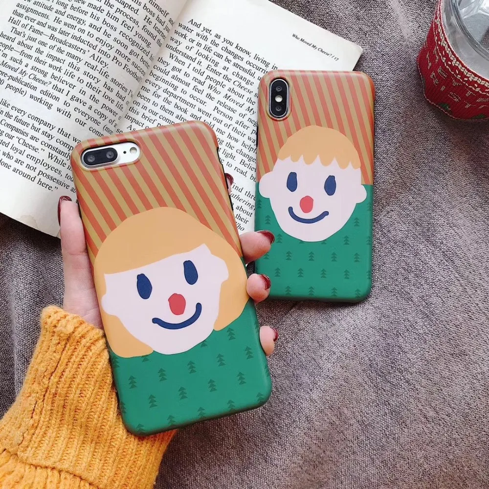 Роскошный брендовый Мягкий силикон imd чехол для iPhone 7 Plus XR X 10 XS Max 6 6S 8 милая девушка