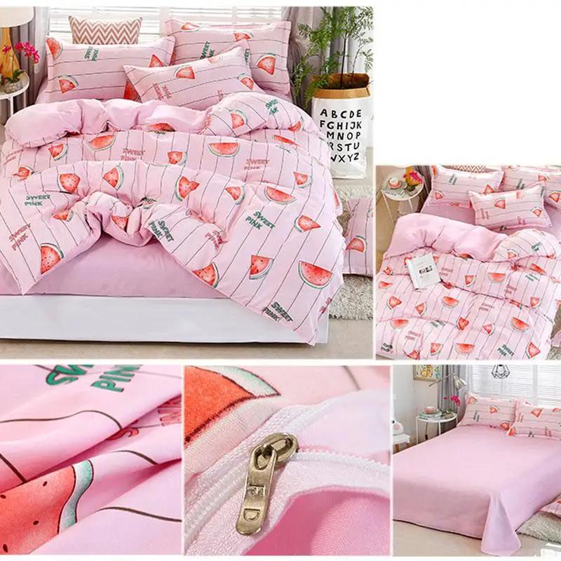 Комплект детской кровати пододеяльник простыни и наволочки постельного белья