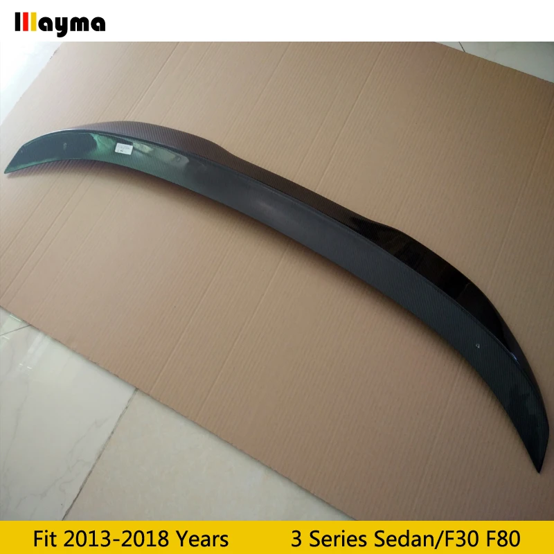 Спойлер для заднего багажника из углеродного волокна в стиле PSM BMW 3 серии седан 318i