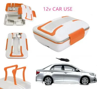 Портативный автомобильный нагреватель 12 в электрический ланч бокс из