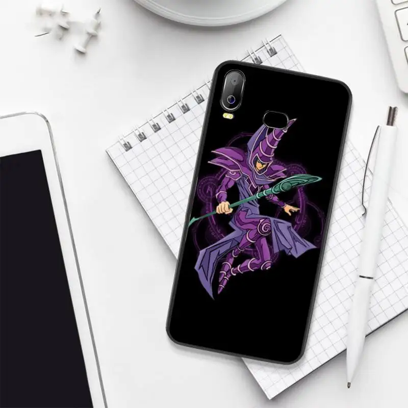 Чехол для телефона CUTEWANAN Dark Magician Yu-Gi-Oh черный ТПУ чехол с рисунком аниме корпус