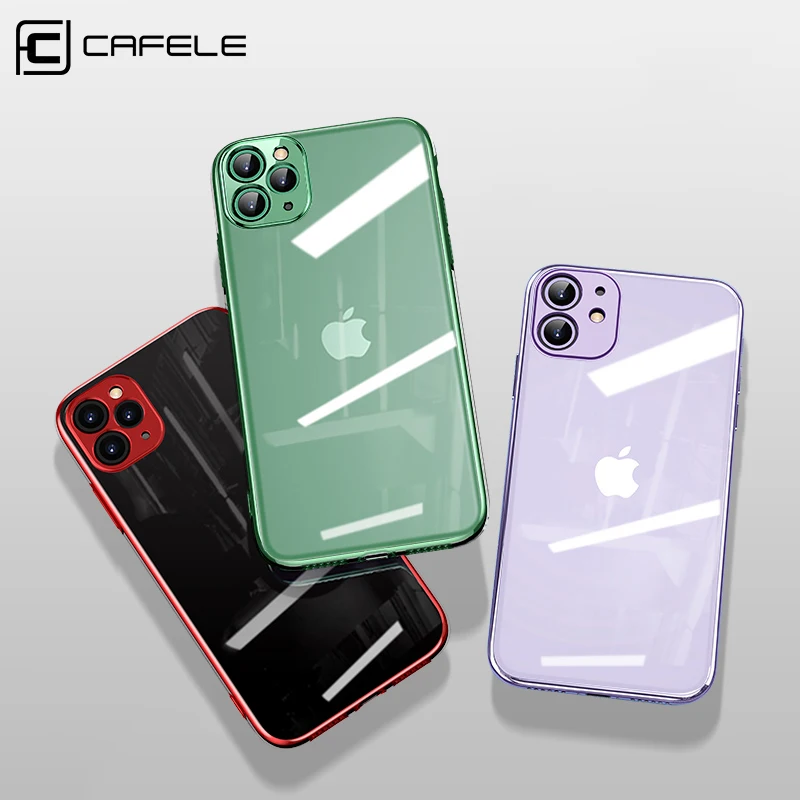 Оригинальный чехол Cafele для телефона iPhone 11 pro max Ультратонкий с точным отверстием