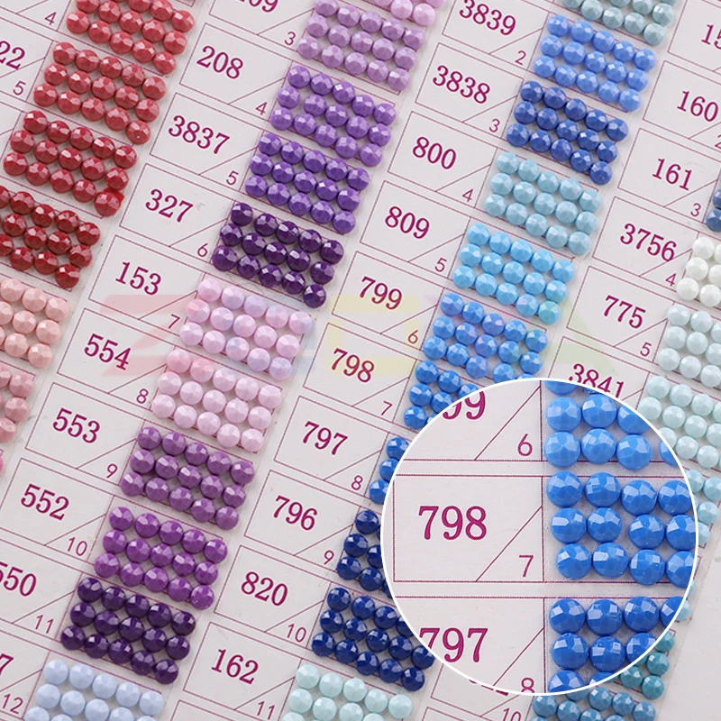 Полностью круглые/квадратные сверла Алмазная Смола алмазные DMC 447 цветные