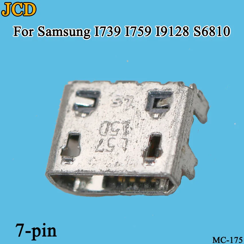 JCD 2 шт./лот для Samsung I739 I759 I9128 S6810 USB зарядка Fame S6810P Young G130HN разъем подключения