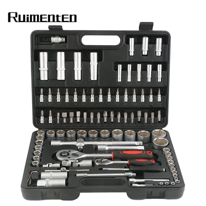 Набор универсальных ручных инструментов комплект для мастерской дома и