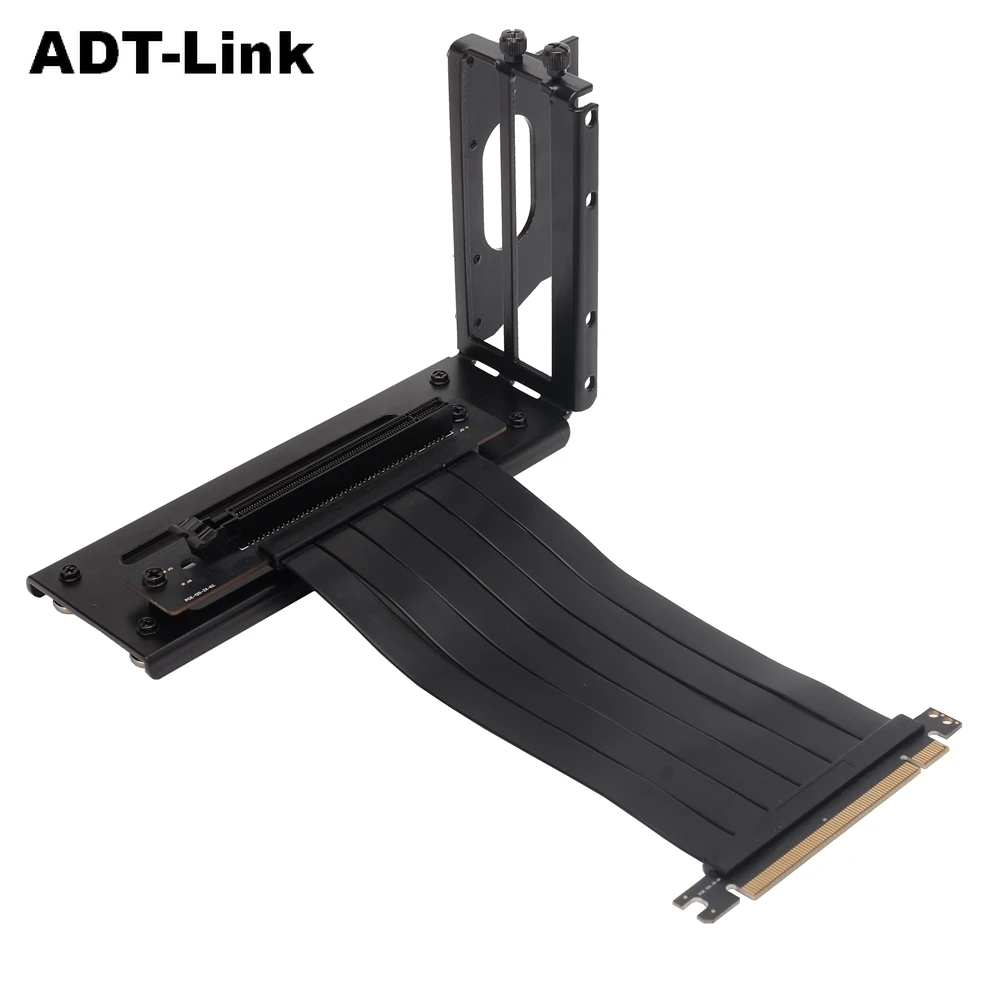 Cabo de Extensão Pci-e X16 Riser Cabo Adaptador Pci-e Express 16×3.0 para Kit Vertical Atx Chassi Rtx 3060 3070 3080 3090 Gpu Cabos de computador e conectores