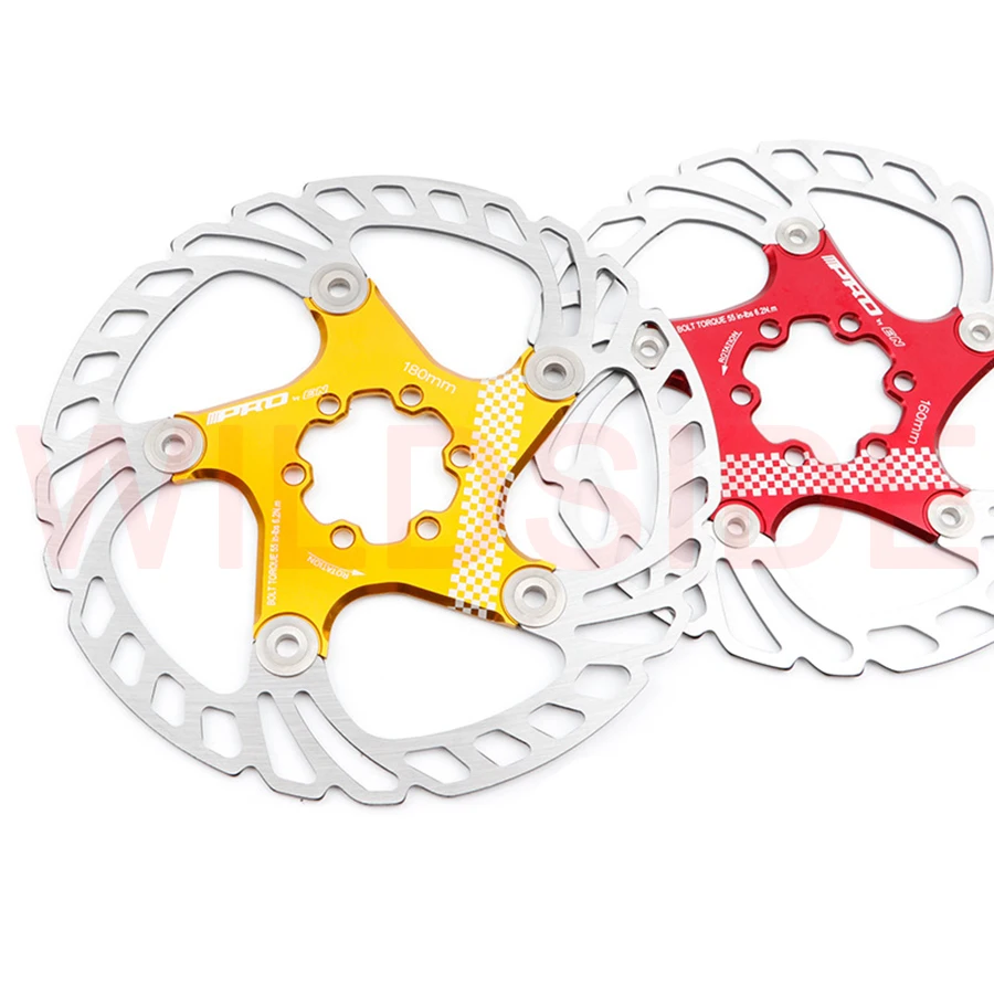 

IIPRO MTB/Cyclocross /Disc bikeroad Brake Down hill Strong Heat Dissipation140 160 180 203MM Disc Nrake Parts
