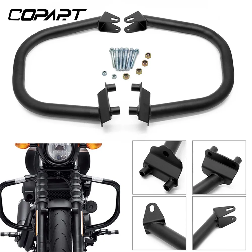 Для Harley Street XG500 XG 500 XG750 XG 750 передний бампер мотоцикла защита двигателя Крушение Бар трюк клетка черный