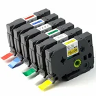 Tz231 12 мм * 8 м Tz этикетки совместимые P-touch принтеры Tz-231 Tz231 Tz131 231 631 335 831 ленточный принтер P Touch