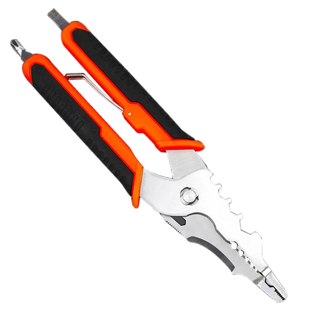 

9 In 1 Wire Pliers Cable Pliers Hand Tools Wire Stripping Tools Metal Cable Crimpers Break Iron Wire Quickly Without Damaging It