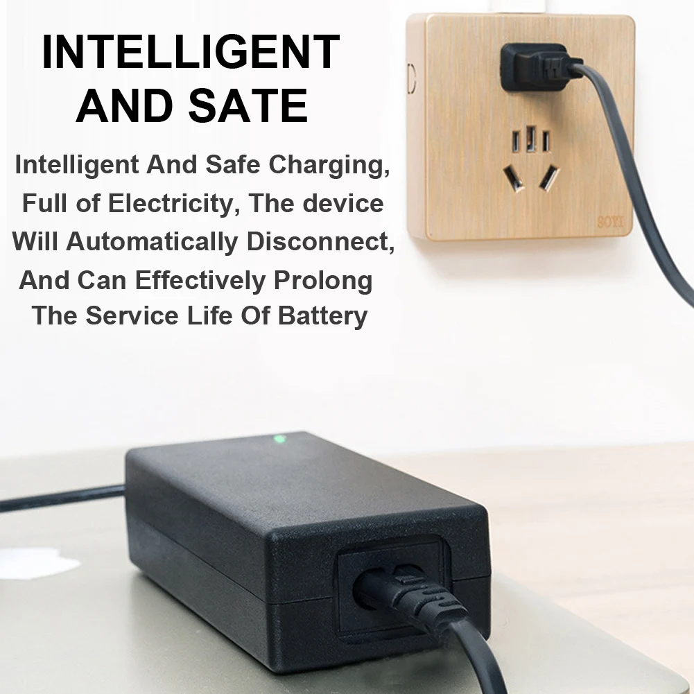 Универсальное зарядное устройство для аккумуляторов 42 в 2 А изготовлено из