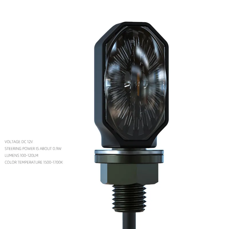 Retro Mini Motorcycle Turn Signal Flashers Refitting Accessories Easy Installation 12V Universal for Benelli Harley Suzuki Honda |