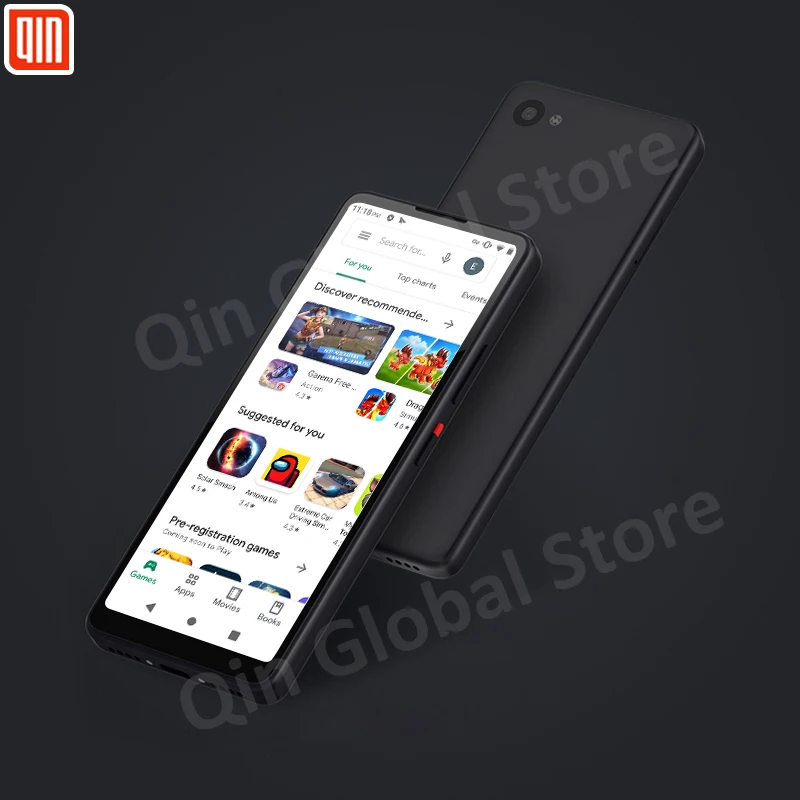 Global Version QIN 2 Pro Full Screen 4G Phone Network With Wifi 5.05 Inch 2100mAh Andriod 9.0 Octa Core SC9863A Feature Qin 2pro enlarge