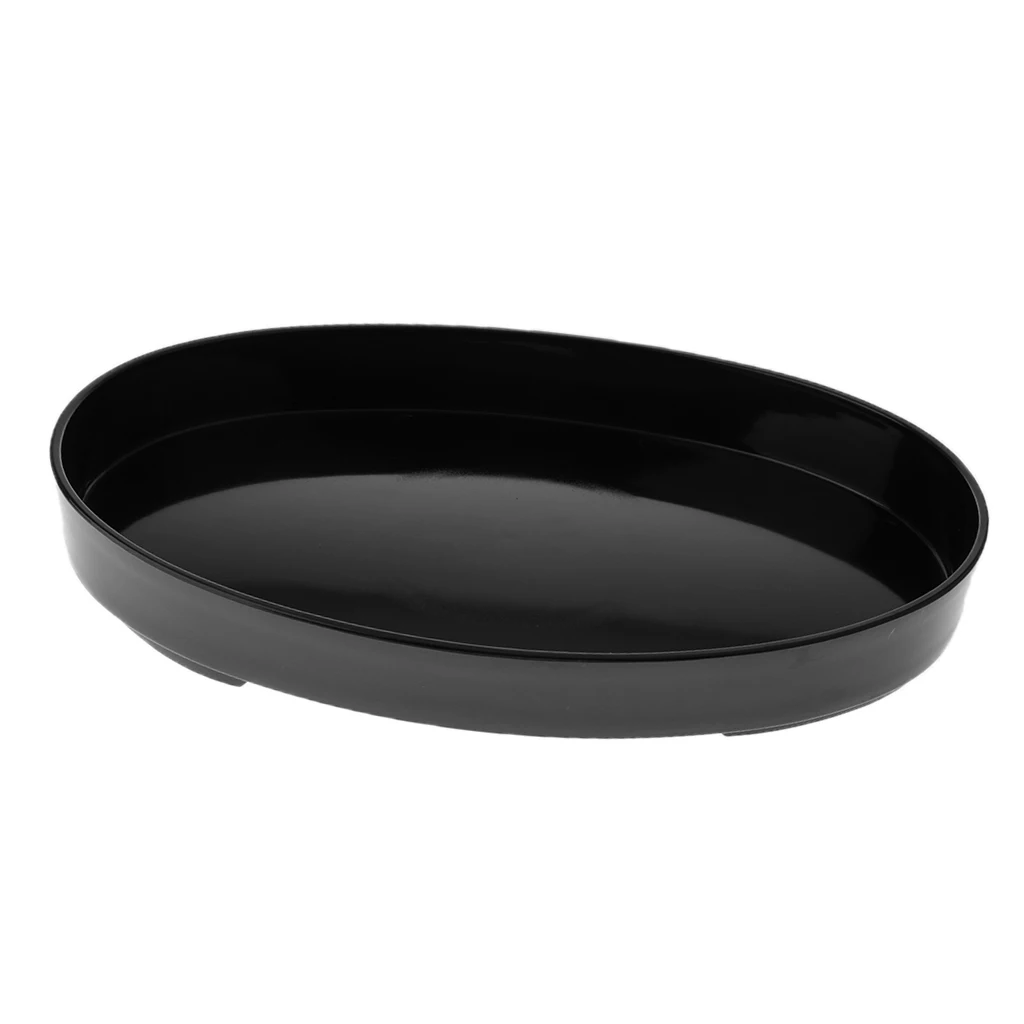 Oval Black Большая японская икебана Suiban ваза цветочный горшок бонсай поднос держатель для цветов для домашнего офиса Настольный Декор - Цвет: Oval Black